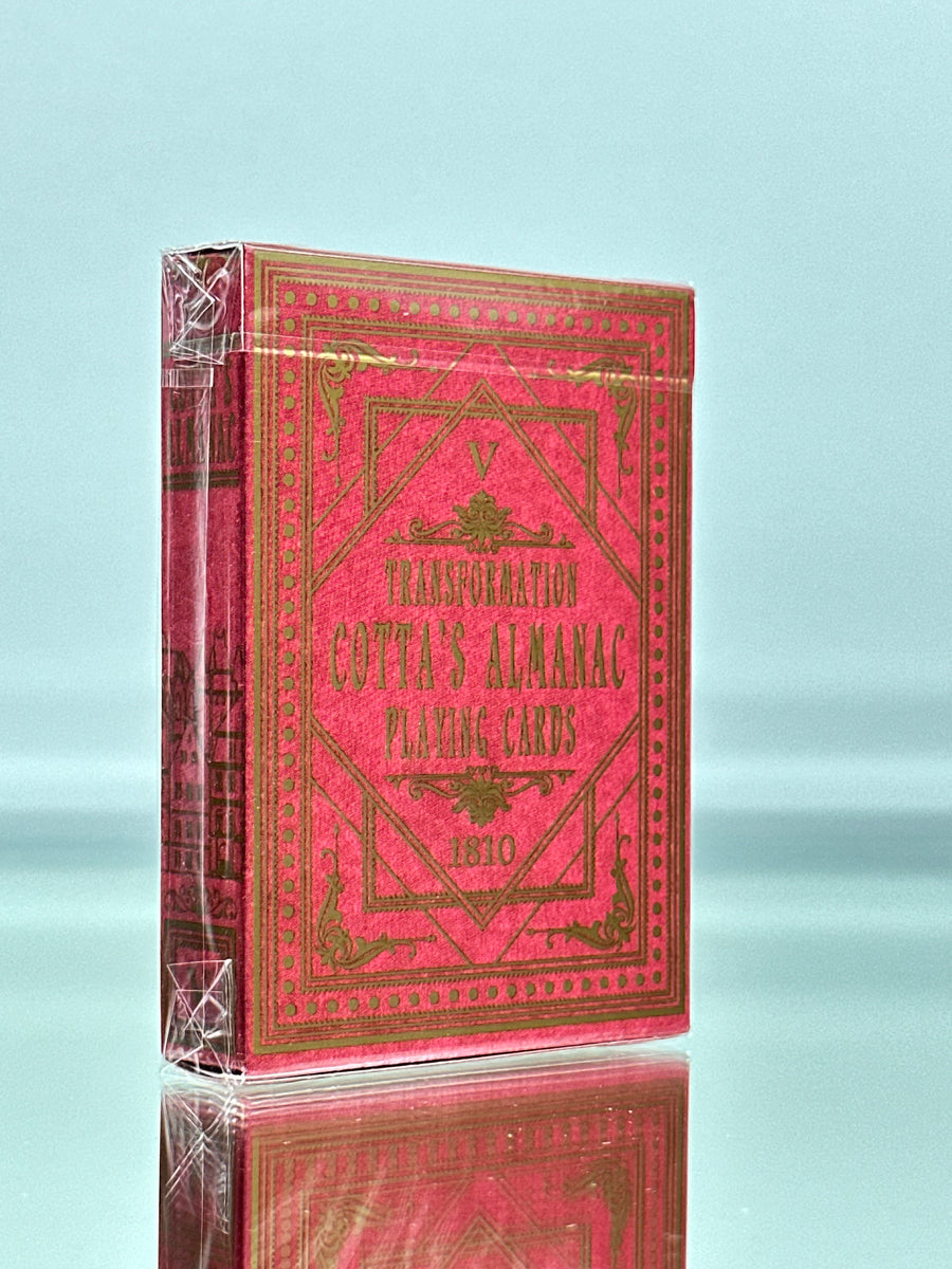 Cotta's Almanac Limited Playing Cards Set Of 4 USPCC #2 #3 #5 #6