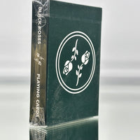 Black Roses 2nd Edition Green Playing Cards USPCC