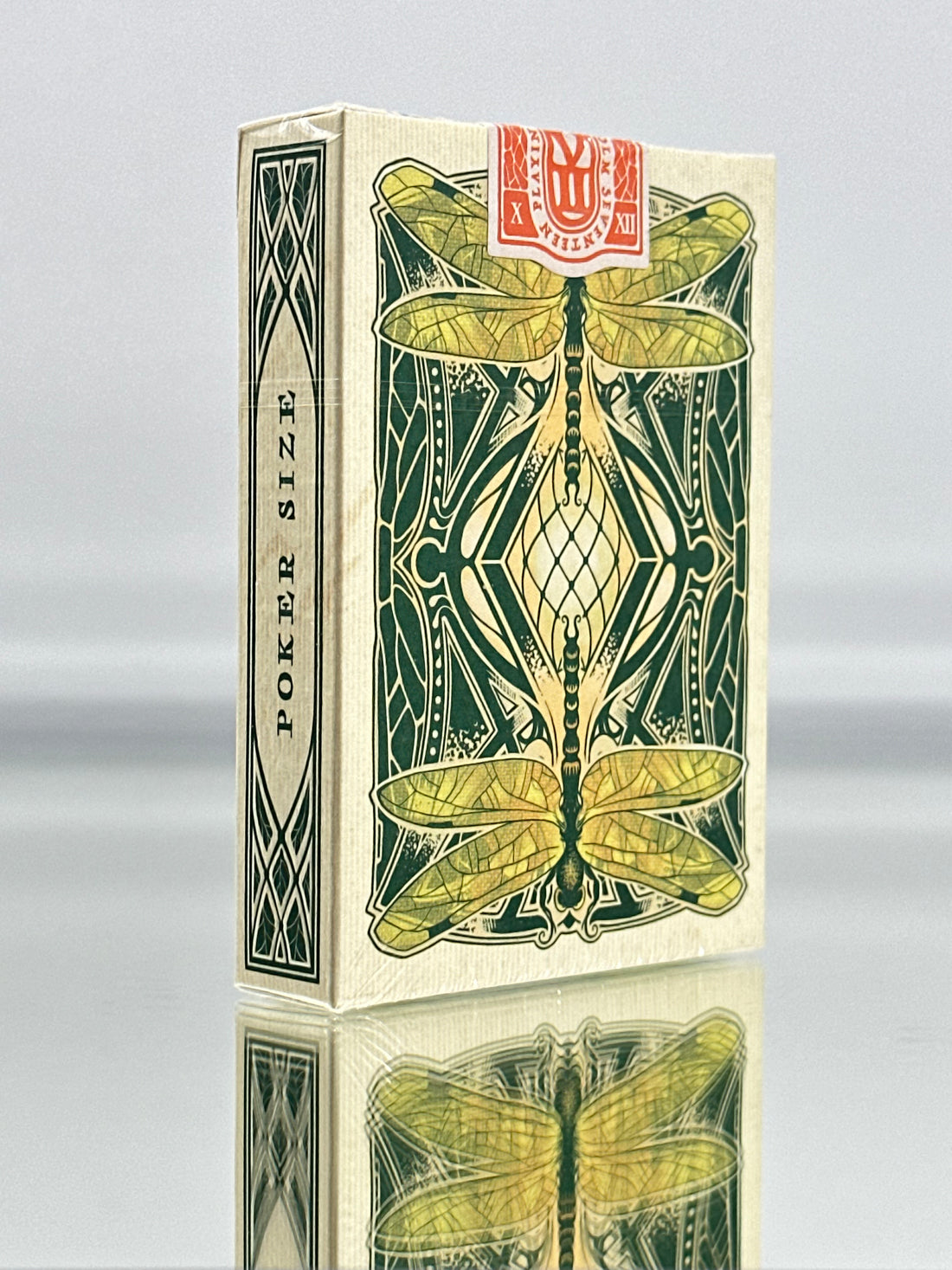 Notorious Gambling Frog Green Playing Cards WJPC