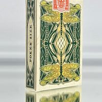 Notorious Gambling Frog Green Playing Cards WJPC