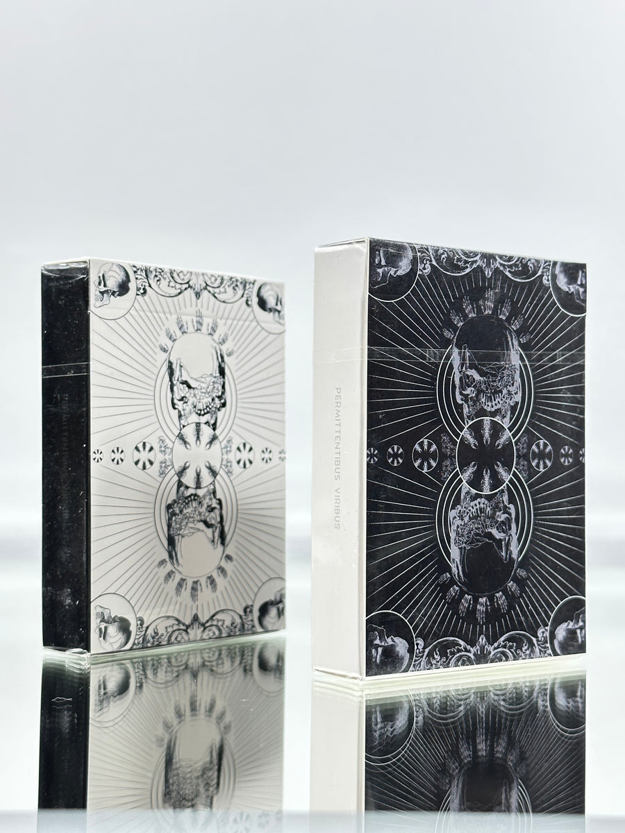 Black And White Trauma Playing Cards Set EPCC