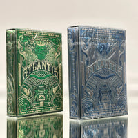 Atlantis Playing Cards Blue And Green Playing Cards Set USPCC