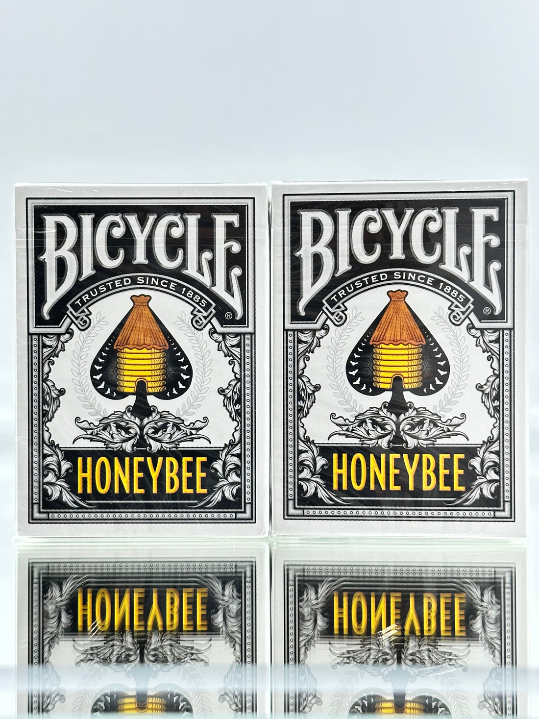 Honeybee Bicycle Gilded and Standard Edition Playing Cards Set