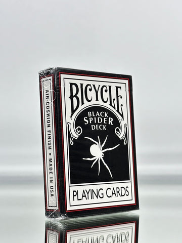 Bicycle Black Spider Playing Cards deck