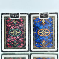 Bicycle Dragon Back Red And Blue Playing Cards Set