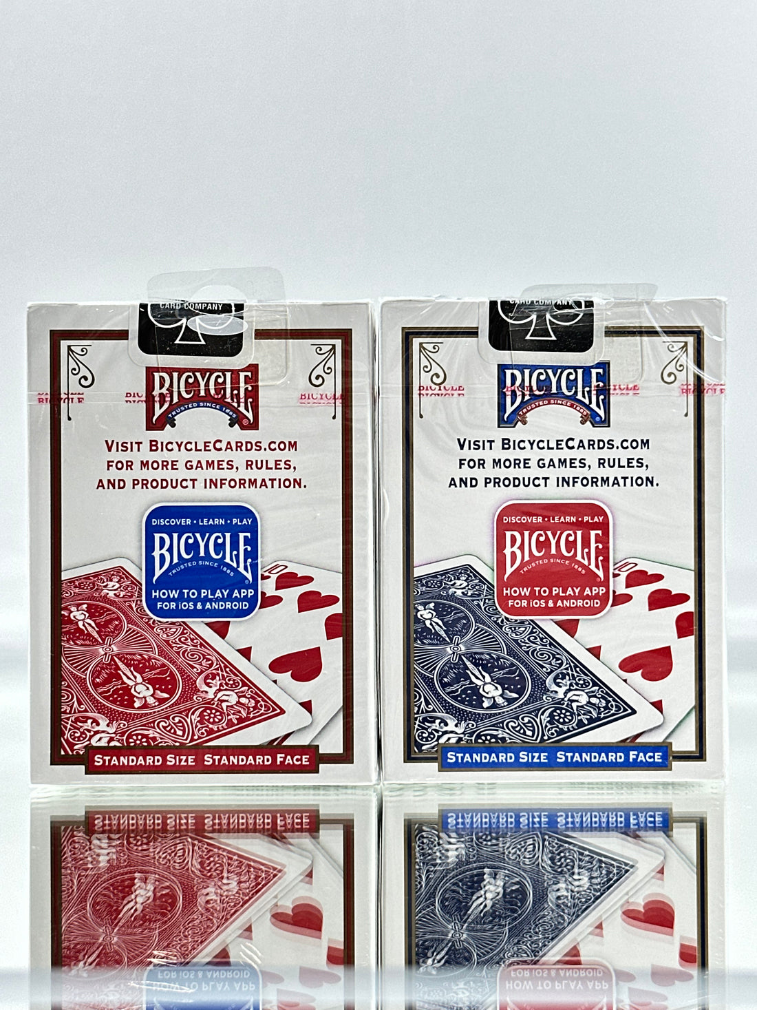 Bicycle Standard Playing Cards Set (Red, Blue)