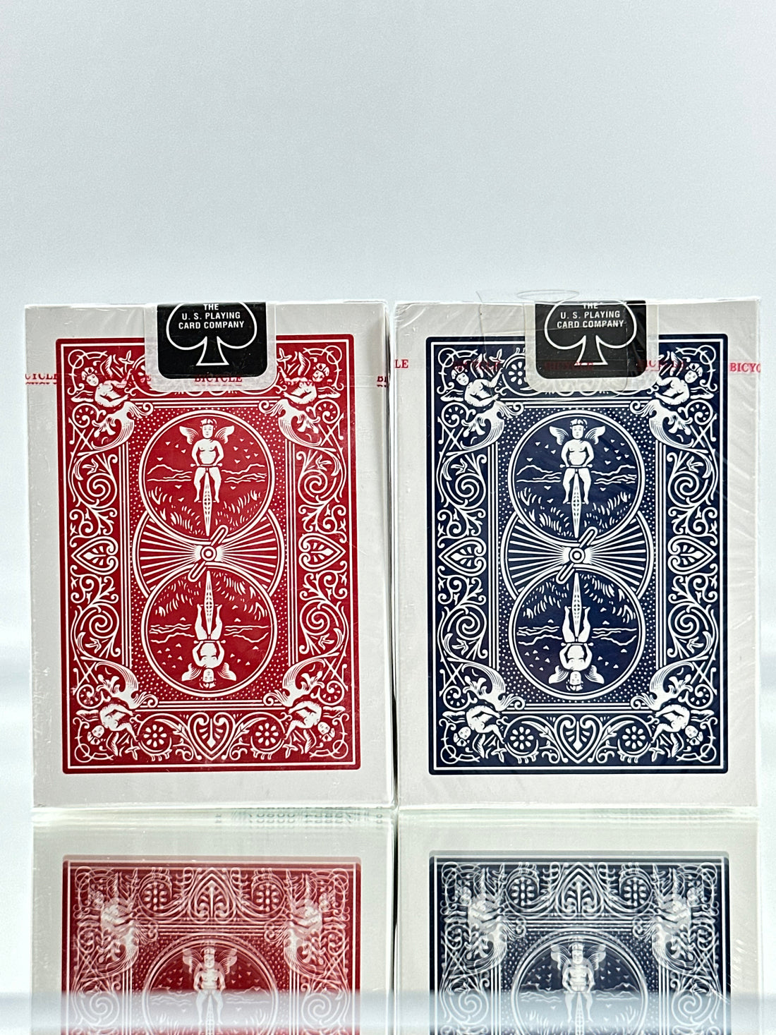 Bicycle Rider Back Playing Cards Set (Red, Blue)