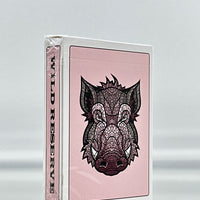 Wild Reserve Pink Boar Playing Cards USPCC