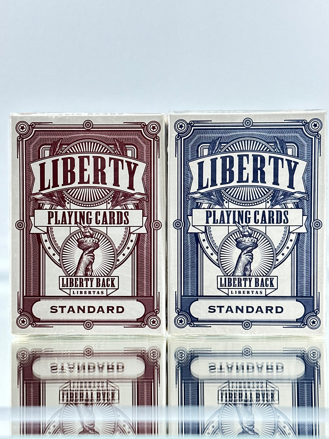 Liberty 2 Deck Set Red & Blue Playing Cards