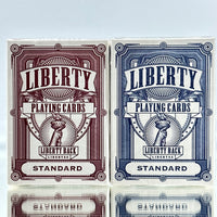 Liberty 2 Deck Set Red & Blue Playing Cards