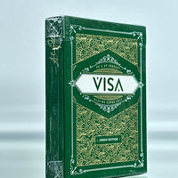 Visa Green Playing Cards USPCC