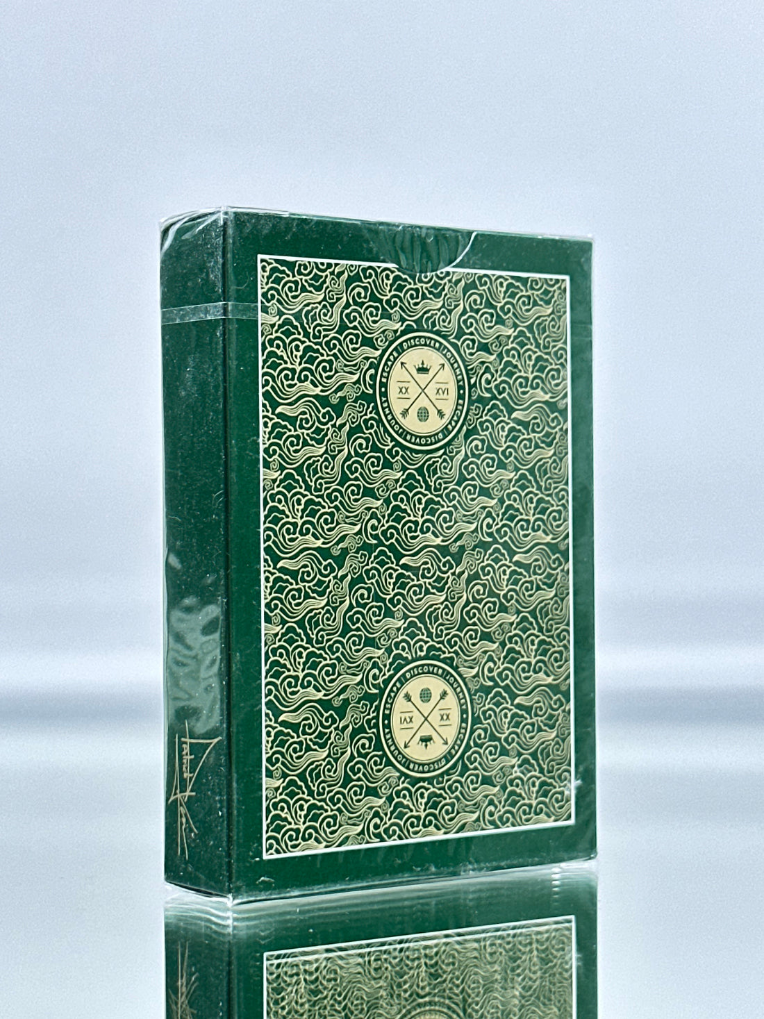 Visa Green Playing Cards USPCC