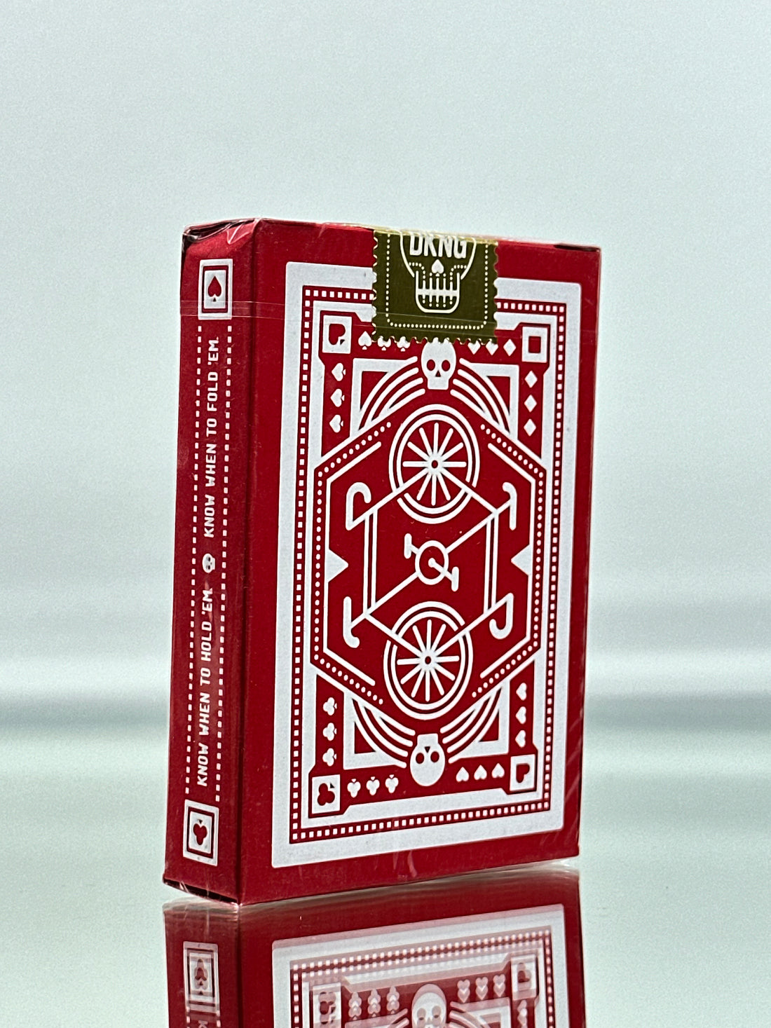 DKNG "Red Wheel" Playing Cards by Art of Play