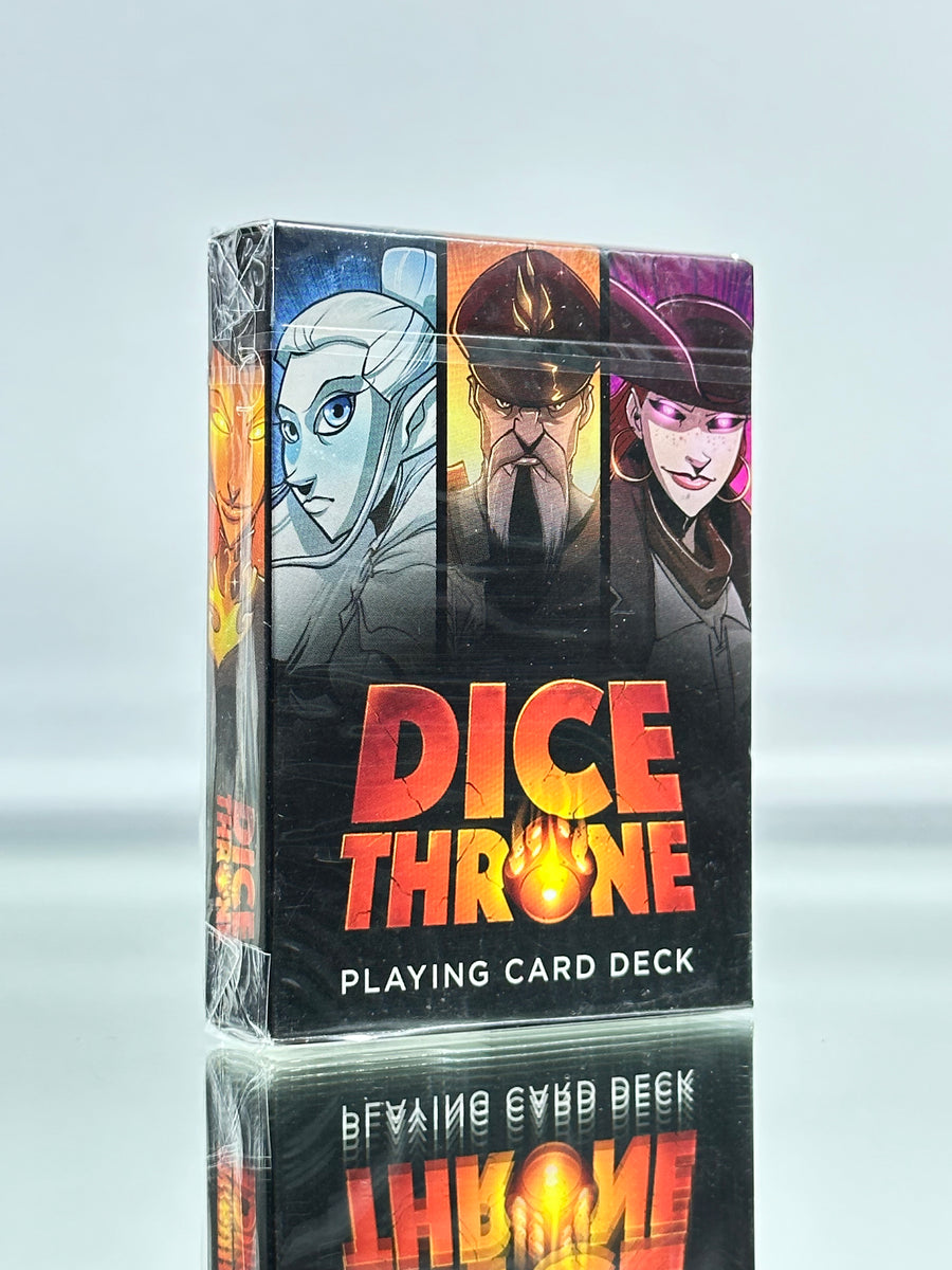 Dice Thrown Playing Cards USPCC