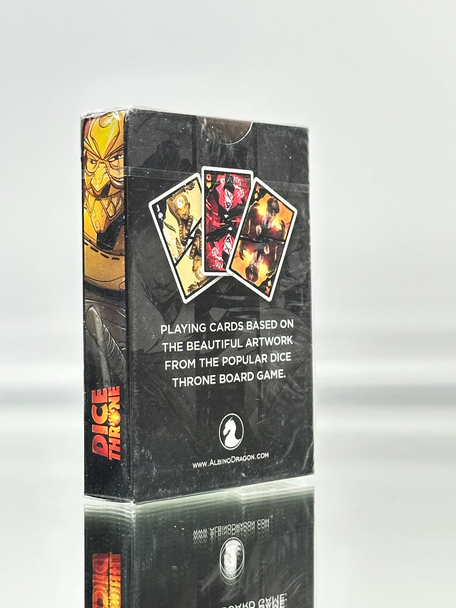 Dice Thrown Playing Cards USPCC