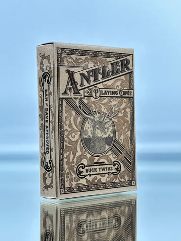 Antler Tobacco Brown Playing Cards