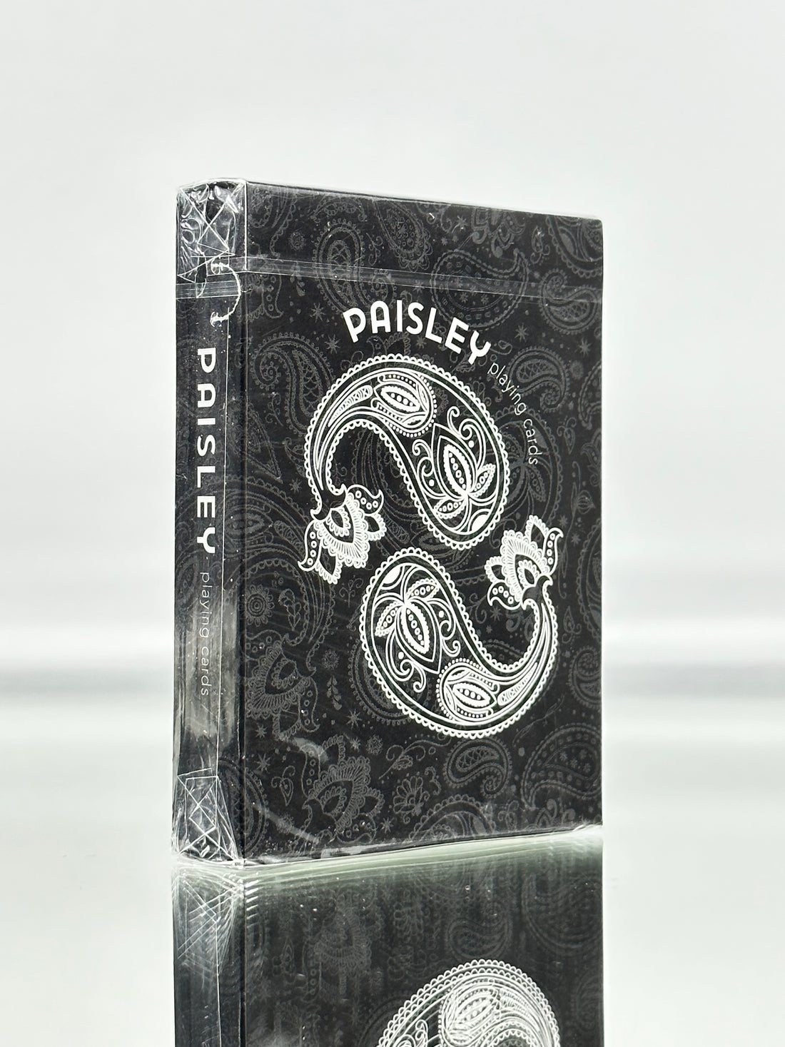 Paisley Black Marked Playing Cards USPCC