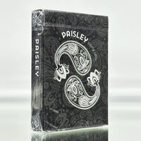 Paisley Black Marked Playing Cards USPCC