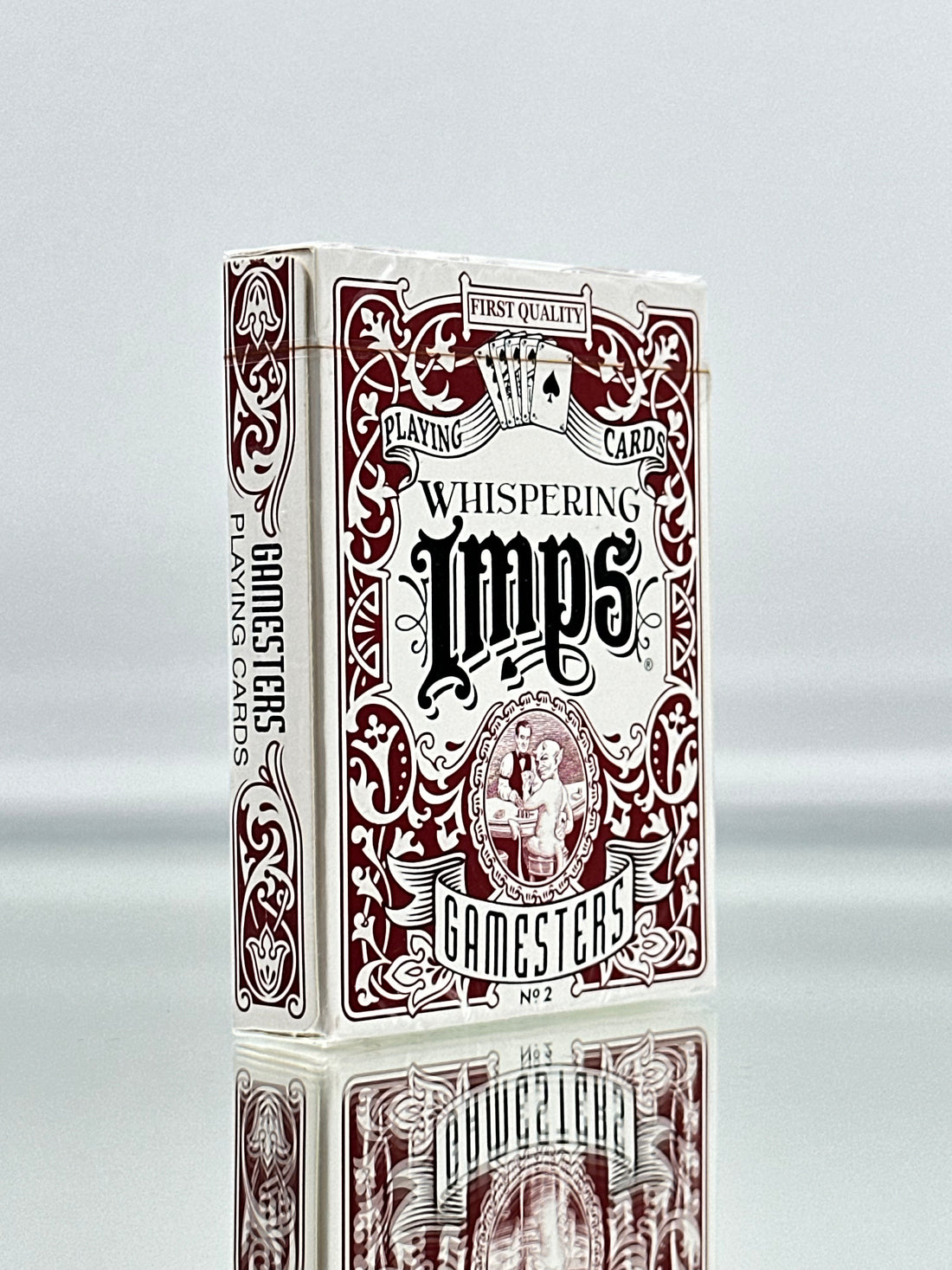 Whispering Imps Gamesters Playing Cards EPCC