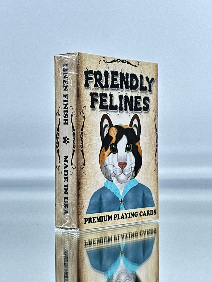 Friendly Felines Playing Cards USPCC