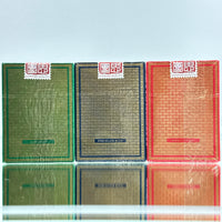 Chao Playing Cards Set (Green, Porcelain Blue, Red)