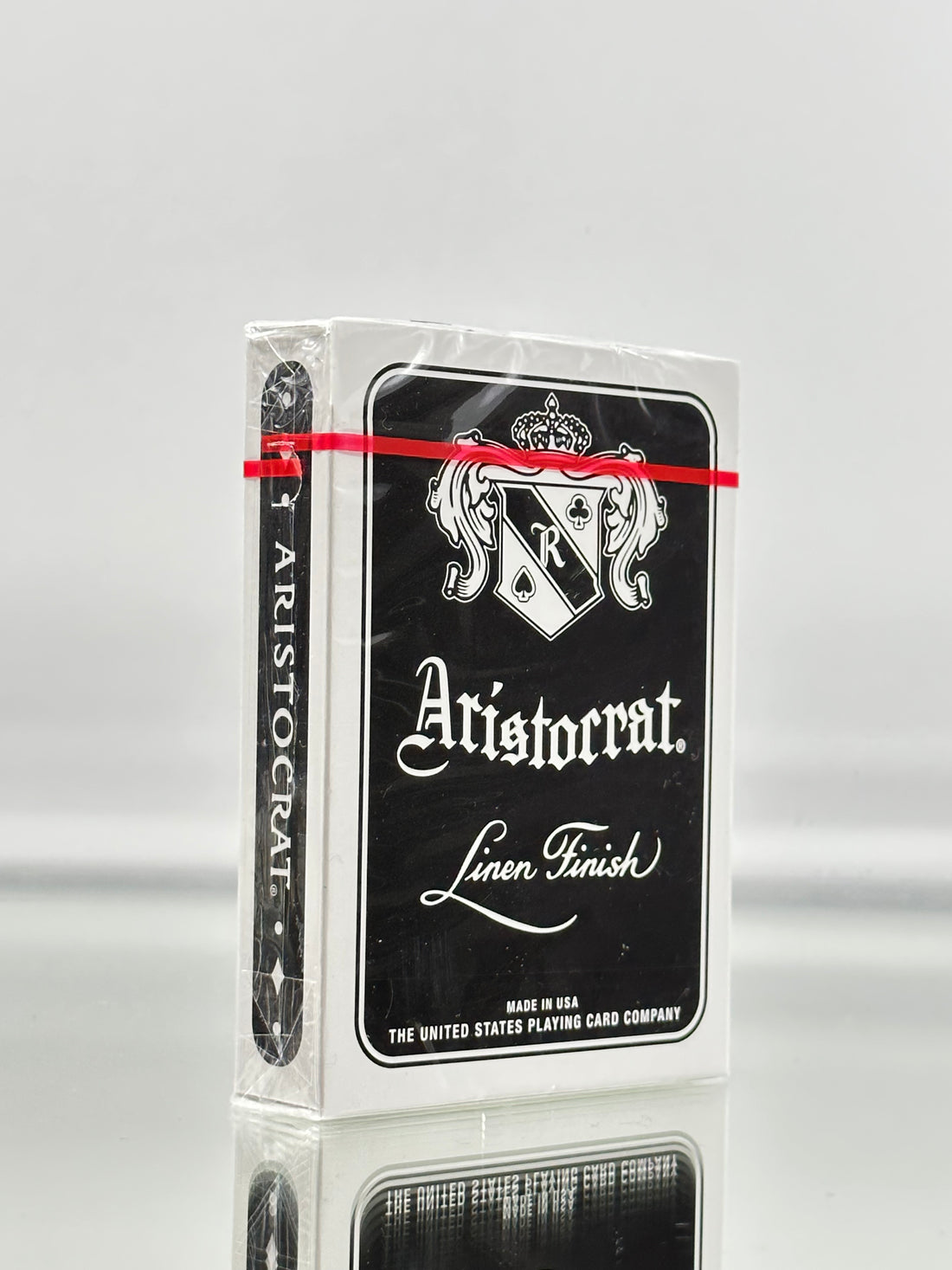 Aristocrat Signature Black Playing Cards USPCC