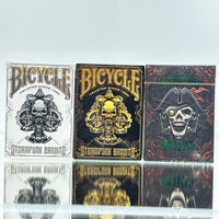 Bicycle Steampunk Bandits Playing Cards Set (White, Black, Colored Edition)