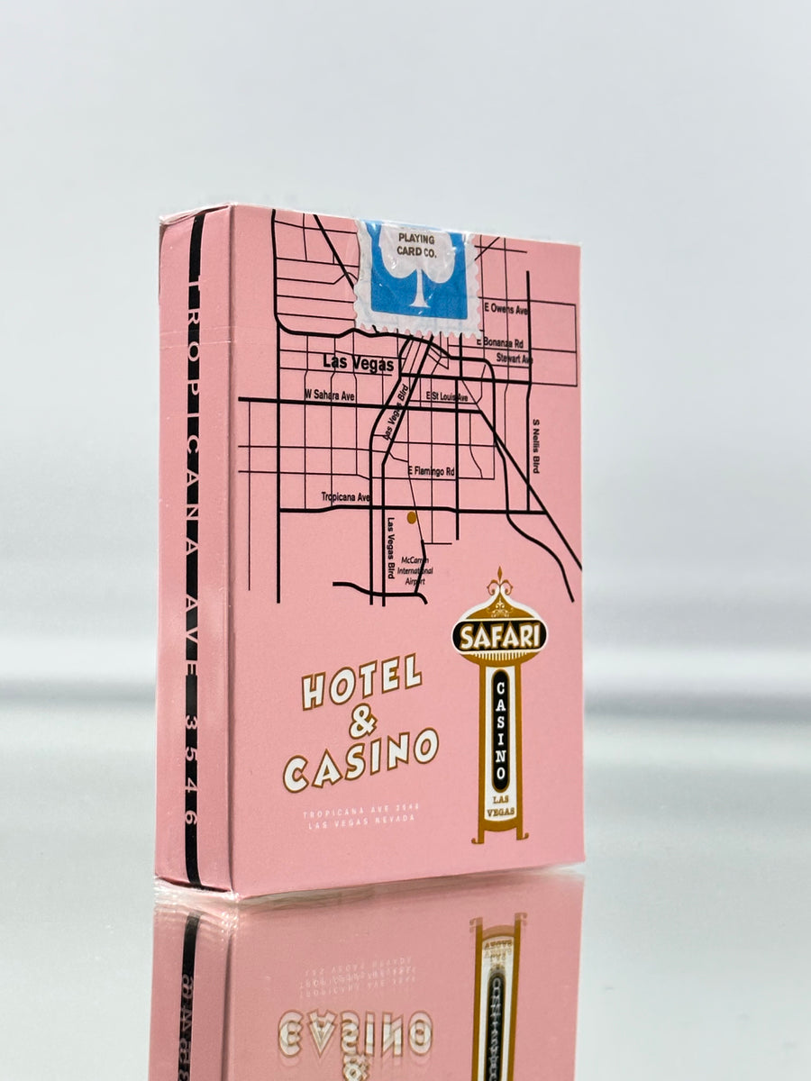 Safari Casino Pink Playing Cards USPCC