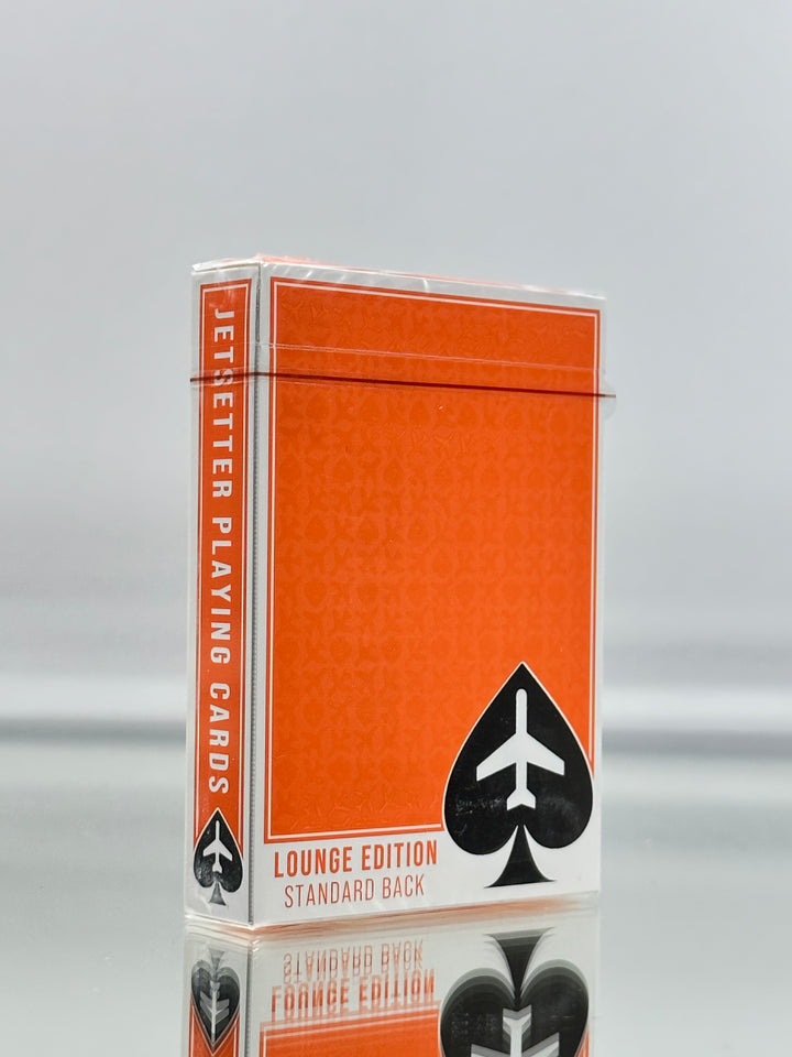 Jetsetter Hangar Orange Playing Cards EPCC