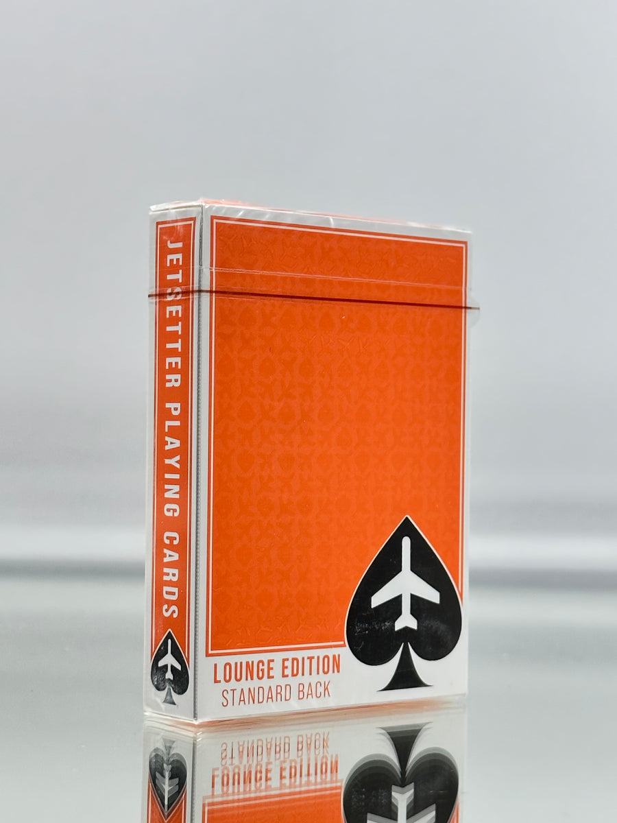 Jetsetter Hangar Orange Playing Cards EPCC