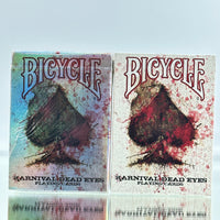 Bicycle Karnival Dead Eyes Foil And Standard Edition Playing Cards Set