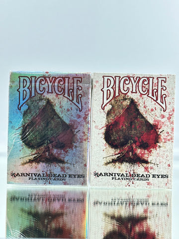 Bicycle Karnival Dead Eyes Foil And Standard Edition Playing Cards Set
