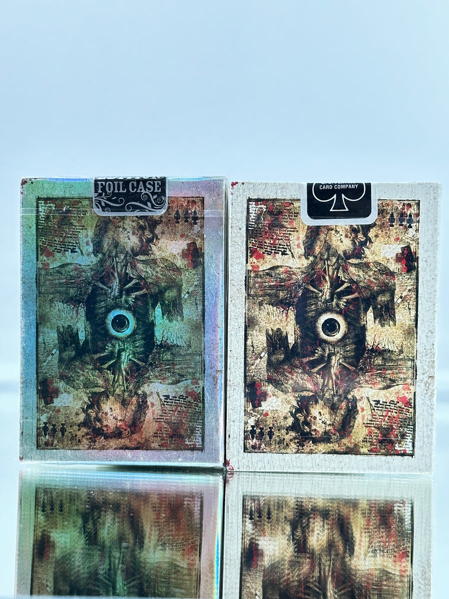 Bicycle Karnival Dead Eyes Foil And Standard Edition Playing Cards Set