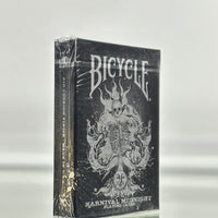 Bicycle Karnival Midnight Foil Case Playing Cards