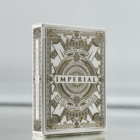 Imperial White Playing Cards