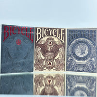 Bicycle Black Reserve Note, White Reserve Note And Silver Certificate Limited Edition Playing Cards Set