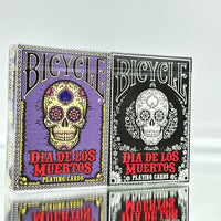 Bicycle Dia de Los Muertos Playing Cards Set (Purple And Black)