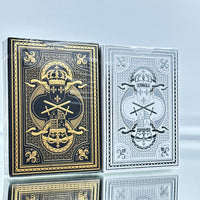 Bicycle 100 Hundred Years' War Gold And Silver Playing Cards Set