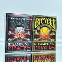 Bicycle Steampunk Pirates Standard And Black Flag Edition Playing Cards Set