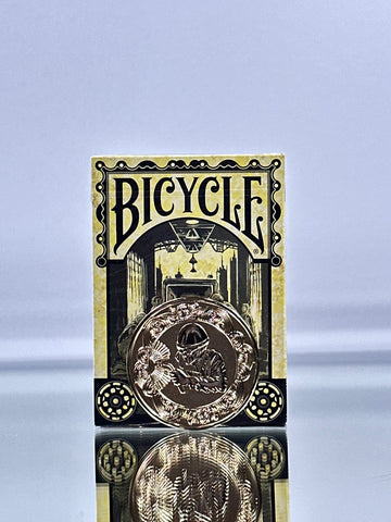 Bicycle Blue Collar Playing Cards Deck With COIN