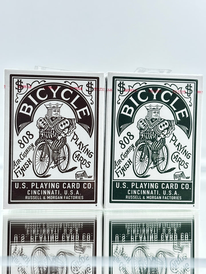 Bicycle Autobike Red & Green Playing cards Set