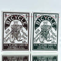 Bicycle Autobike Red & Green Playing cards Set