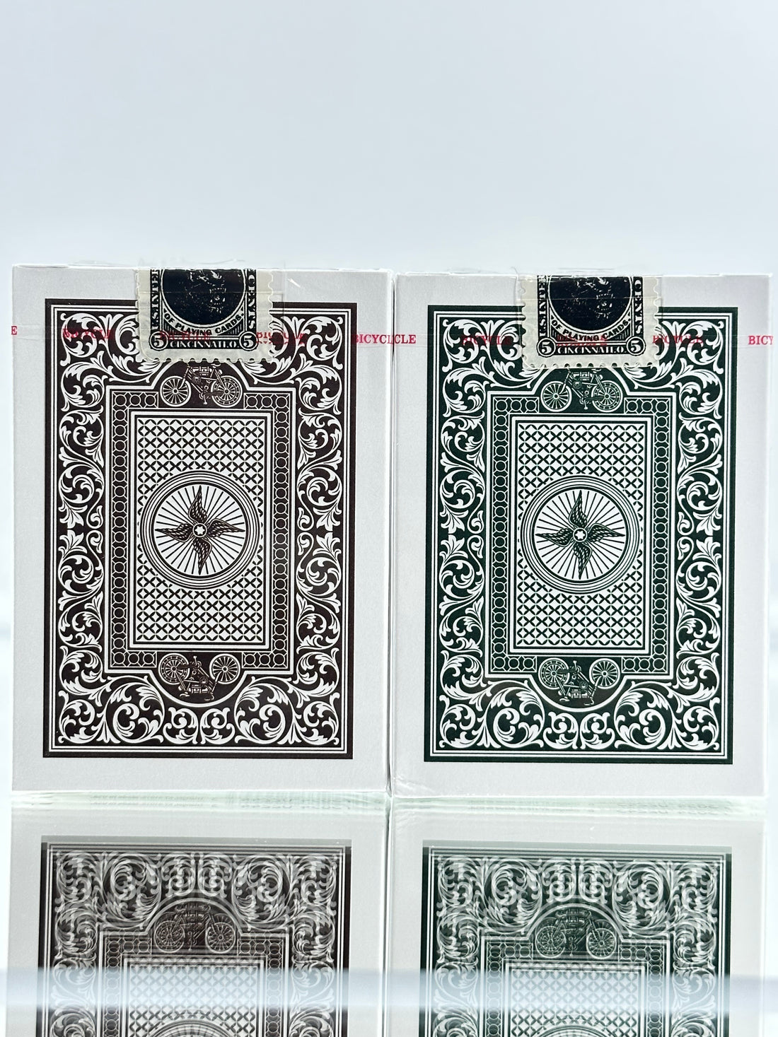 Bicycle Autobike Red & Green Playing cards Set