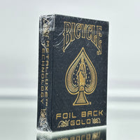 Bicycle Foil Back Gold Playing Cards Deck