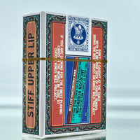 Kings Wild Project Stiff Upper Lip (Gilded) Limited Edition Matchbox Playing Cards