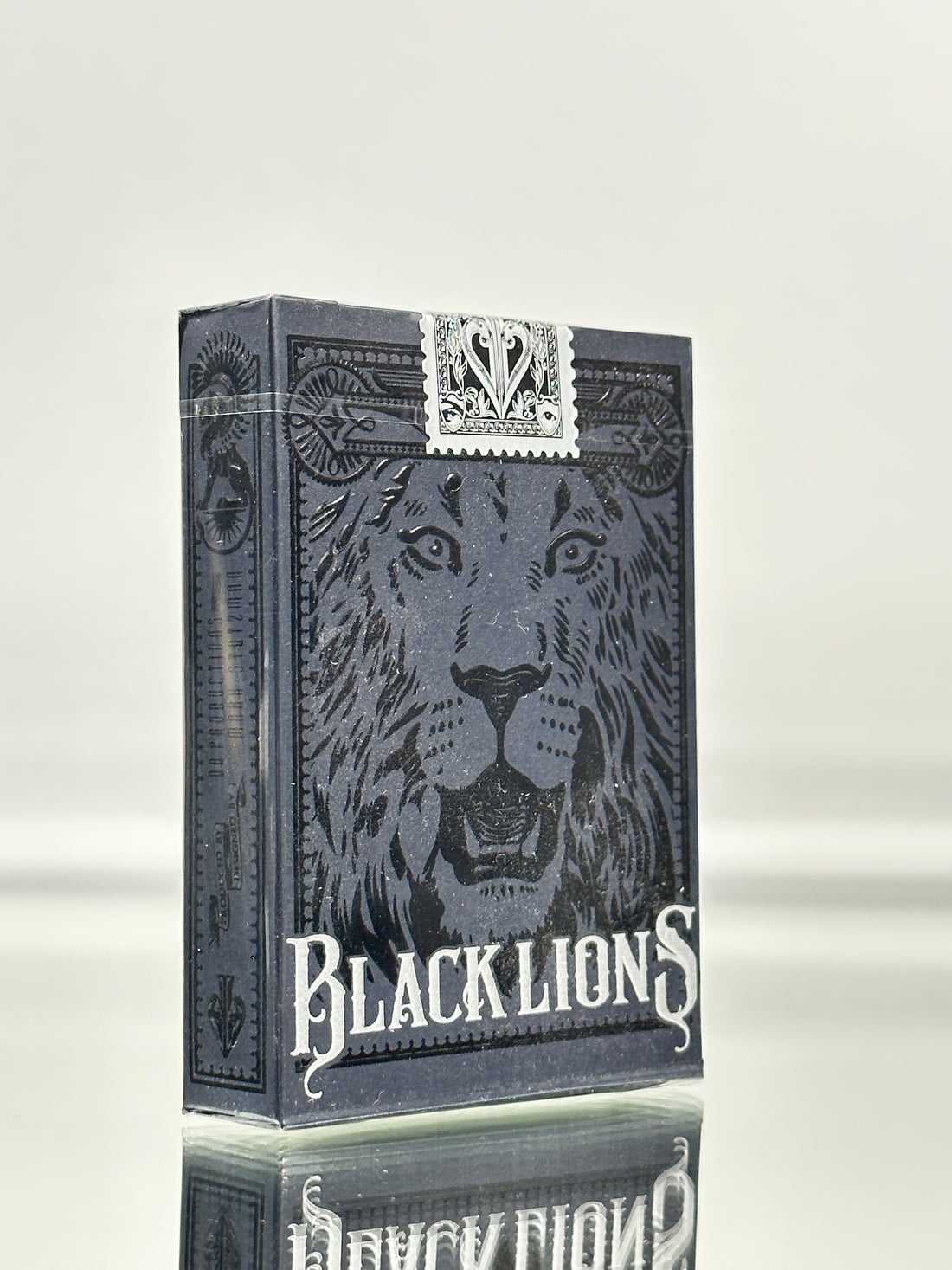 Black Lions Playing Cards USPCC