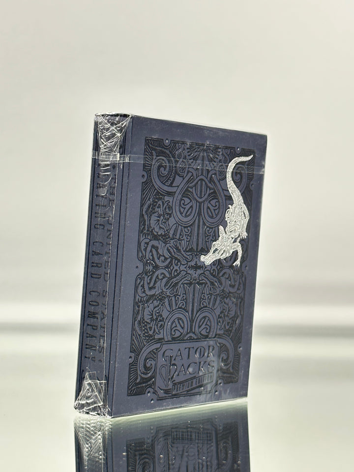 Black Gatorbacks Playing Cards by David Blaine