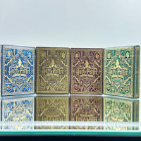 Harry Potter Playing Cards 4 Deck Set USPCC