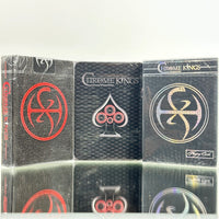 Chrome Kings Playing Cards Set Of 3 (Artist Edition, Carbon Edition, Carbon Foil Box) USPCC