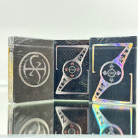 Chrome Kings Playing Cards Set Of 3 (Artist Edition, Carbon Edition, Carbon Foil Box) USPCC